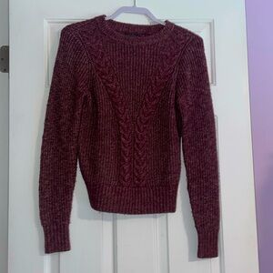 Abercrombie & Fitch Dark Red Sweater